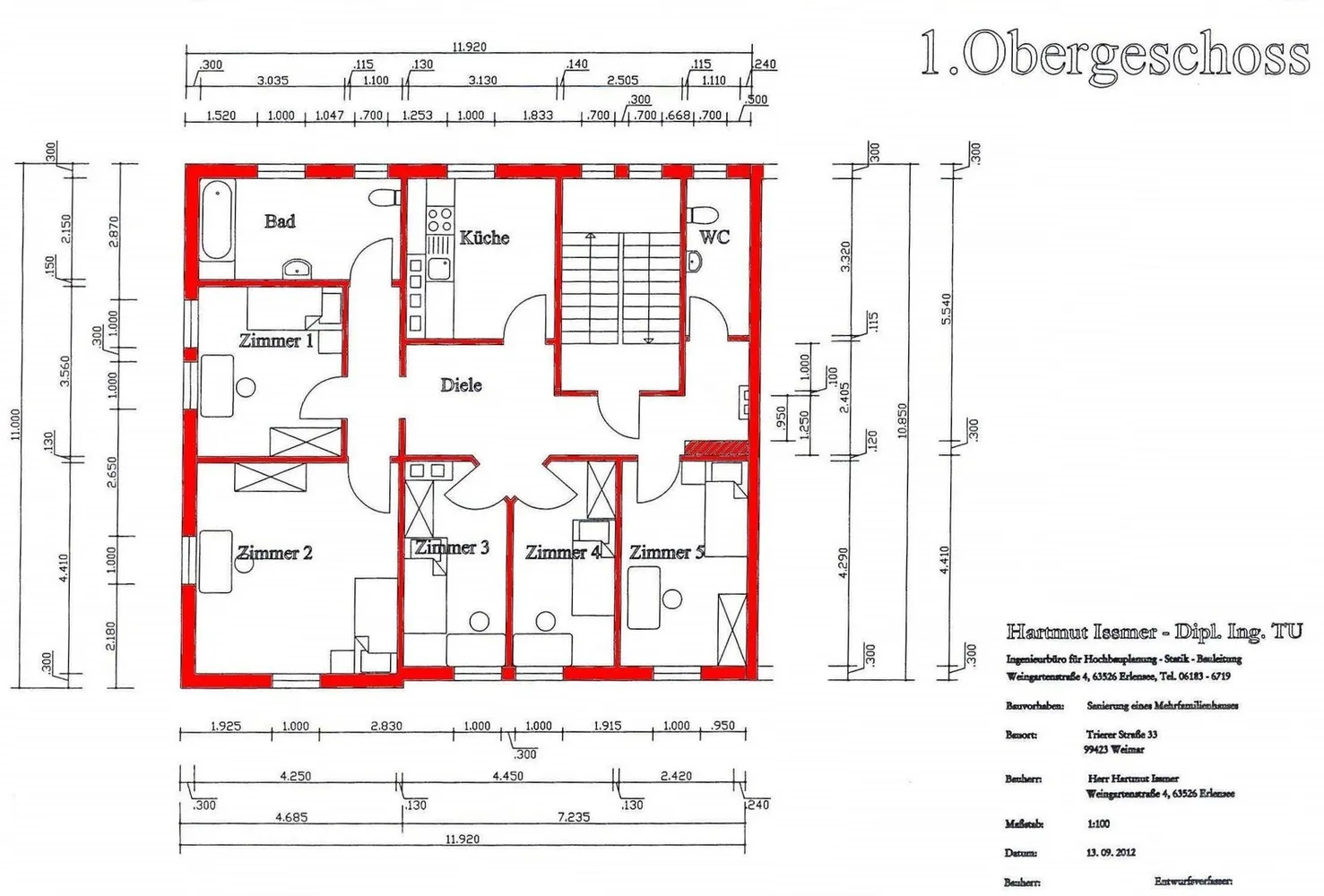 1 Zimmer Wohnung mit 16 m² in Weimar – Bild 5