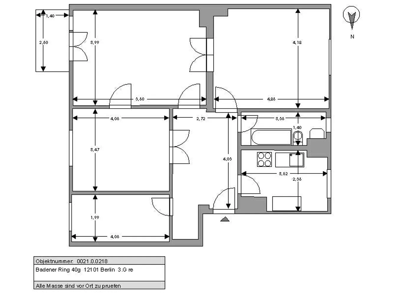 4 room apartment with 94 m² in Berlin – Photo 5