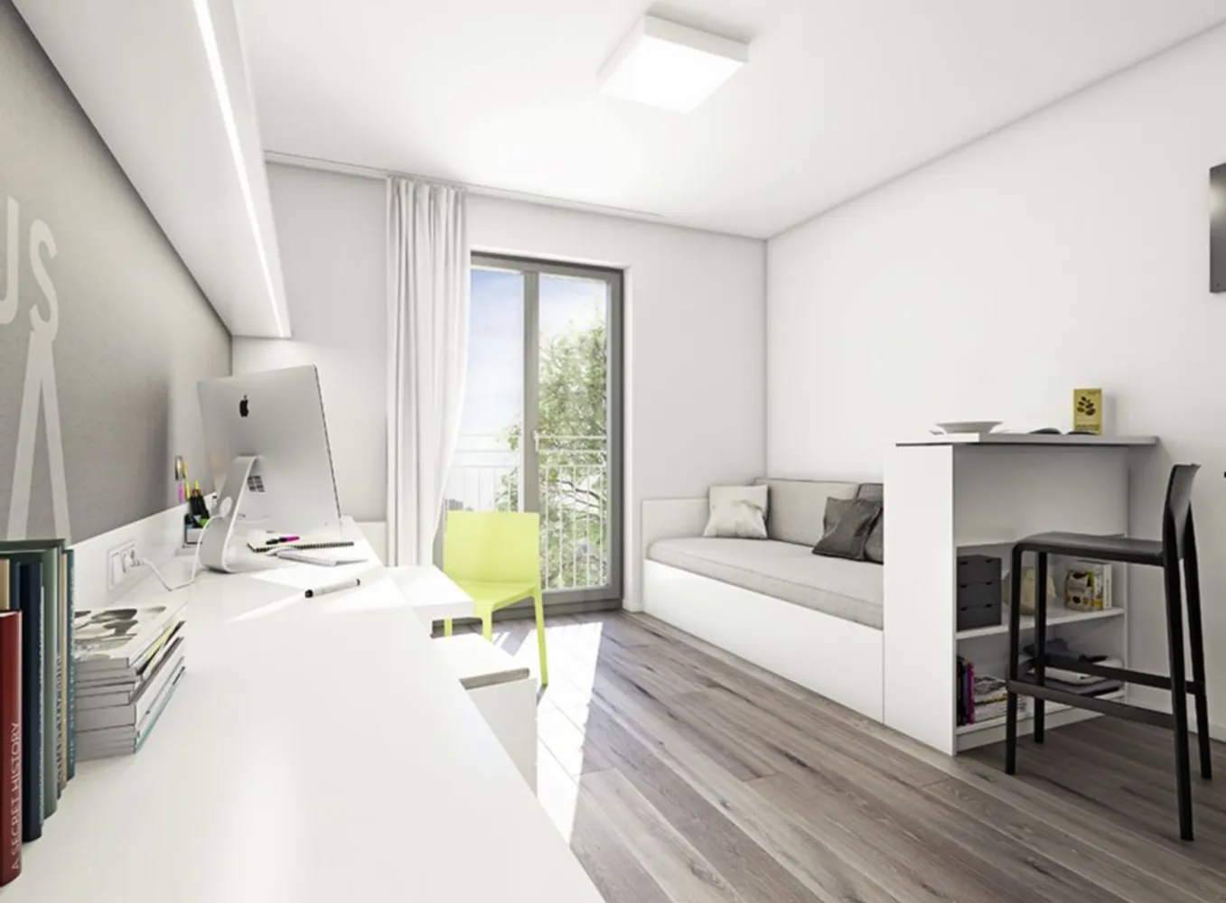 1 Zimmer Wohnung mit 21 m² in München – Bild 2