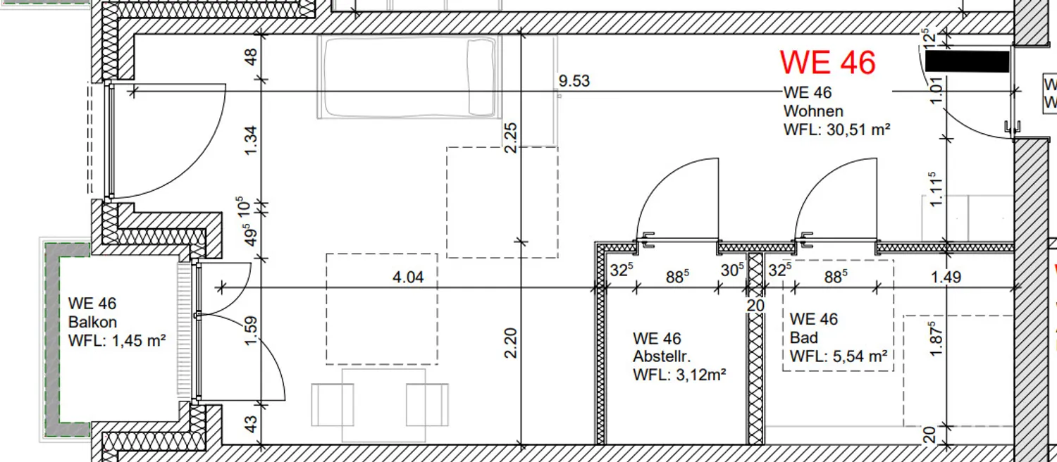 1 Zimmer Wohnung mit 41 m² in Osnabrück – Bild 8