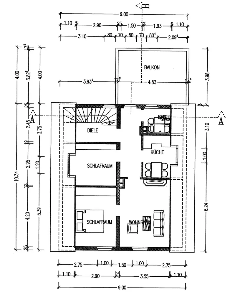 3 Zimmer Wohnung mit 64 m² in Solingen – Bild 2