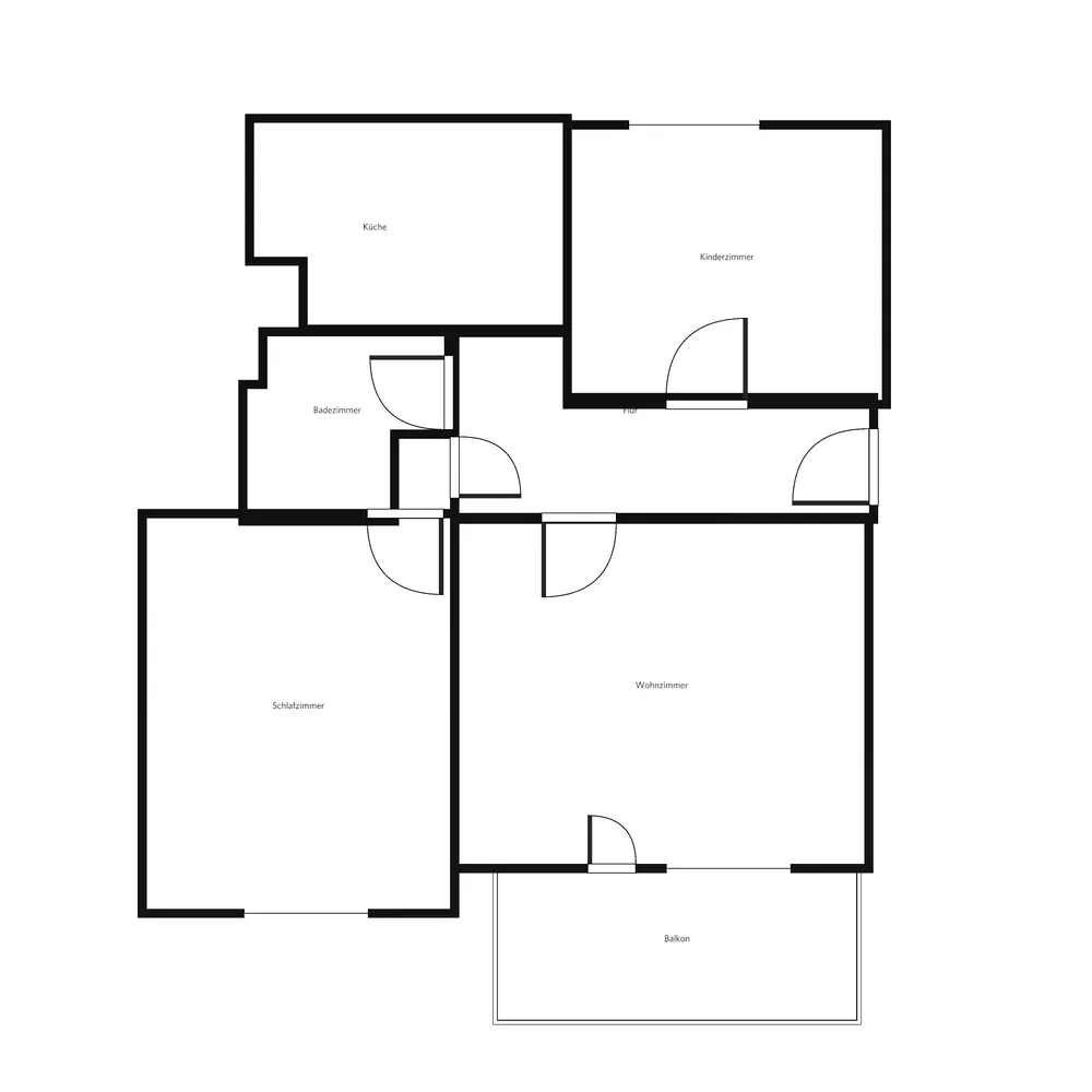 4 Zimmer Wohnung mit 60 m² in Dortmund – Bild 6