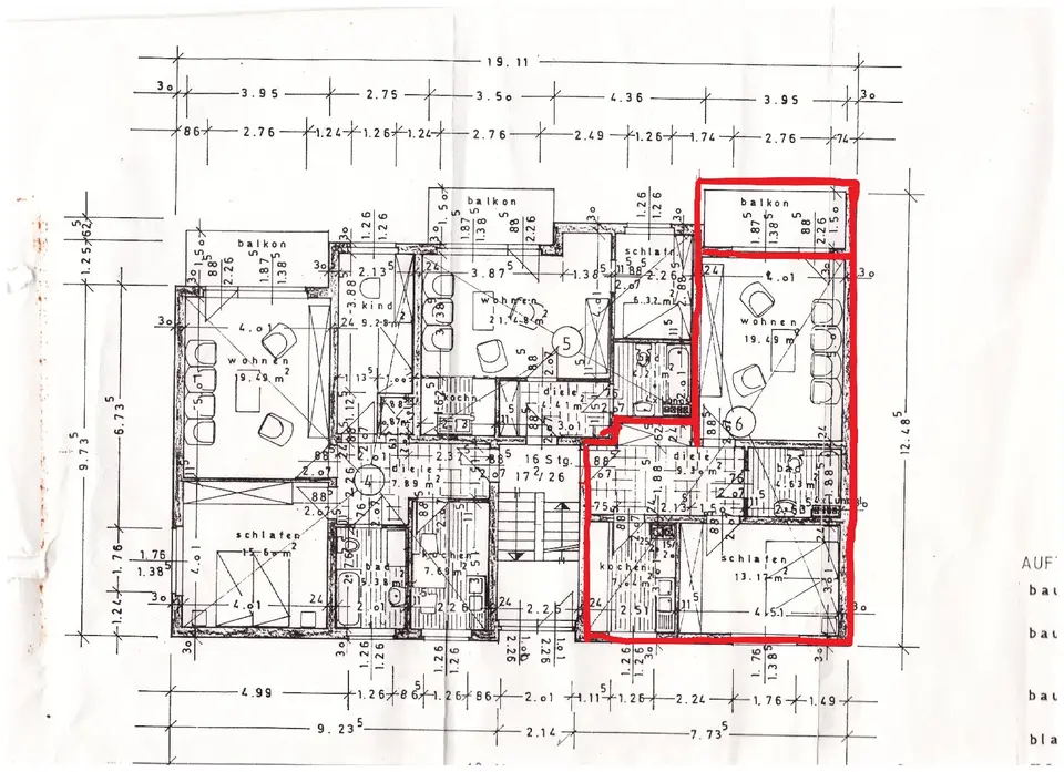 3 Zimmer Wohnung mit 56 m² in Witten – Bild 8
