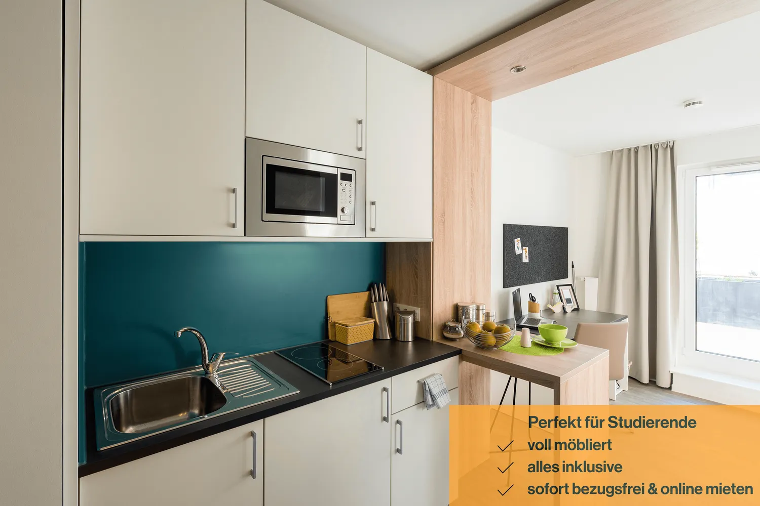 1 Zimmer Wohnung mit 21 m² in Berlin – Bild 1
