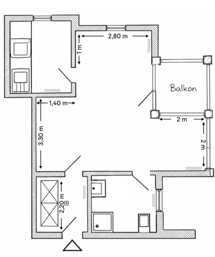 1 Zimmer Wohnung mit 43 m² in Oldenburg – Bild 7