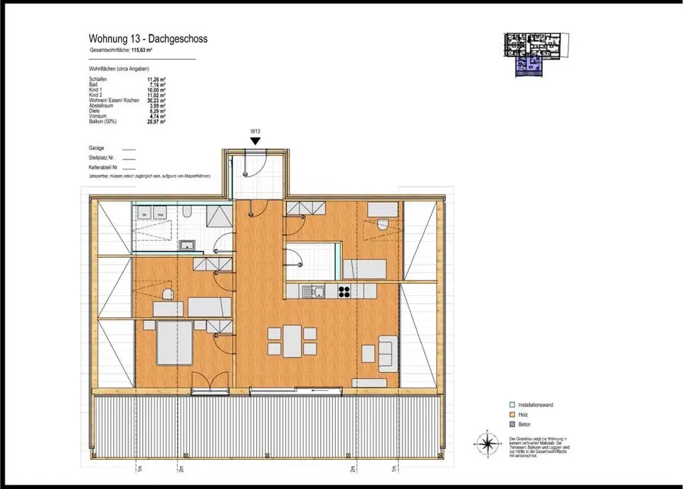 5 Zimmer Wohnung mit 150 m² in Kaufbeuren – Bild 9