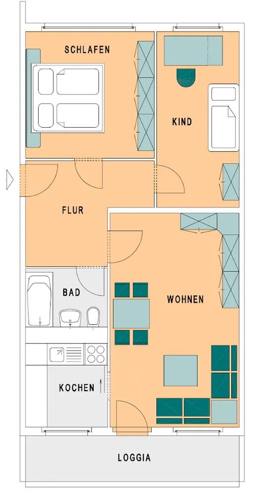 3 Zimmer Wohnung mit 64 m² in Dresden – Bild 9