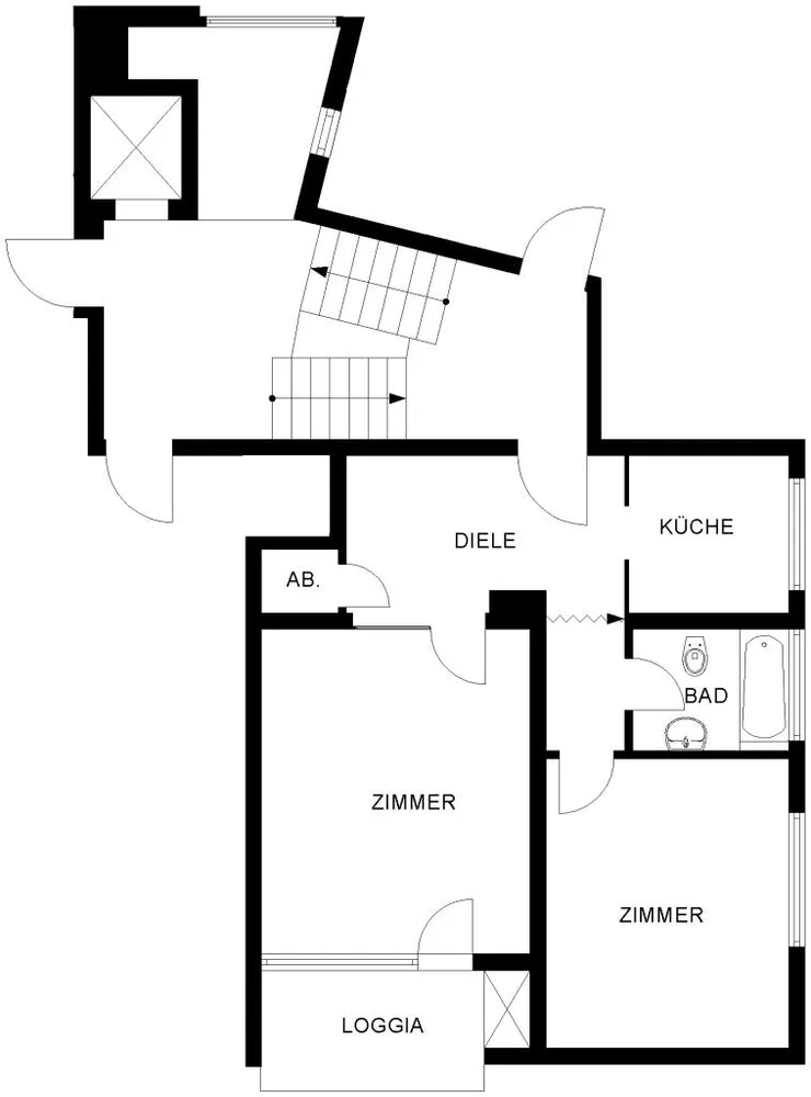 2 Zimmer Wohnung mit 59 m² in Bochum – Bild 3