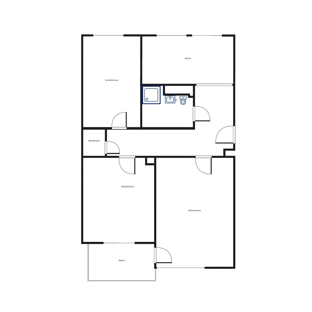 3 Zimmer Wohnung mit 76 m² in Garbsen – Bild 2