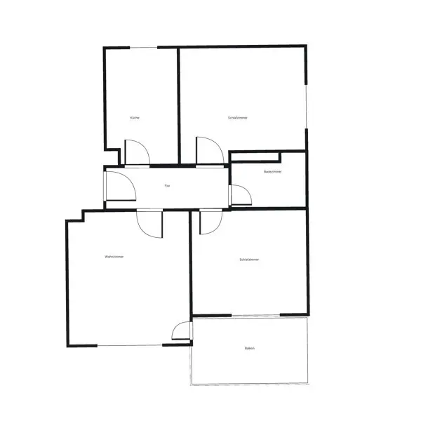 3 Zimmer Wohnung mit 68 m² in Hannover – Bild 2