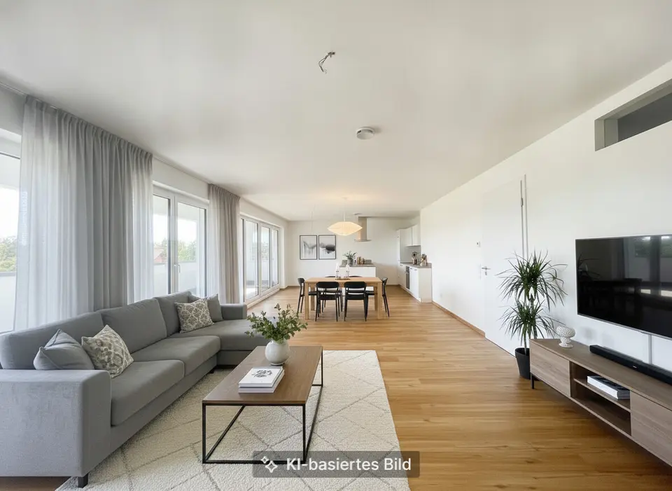 3 Zimmer Wohnung mit 86 m² in Nördlingen – Bild 2