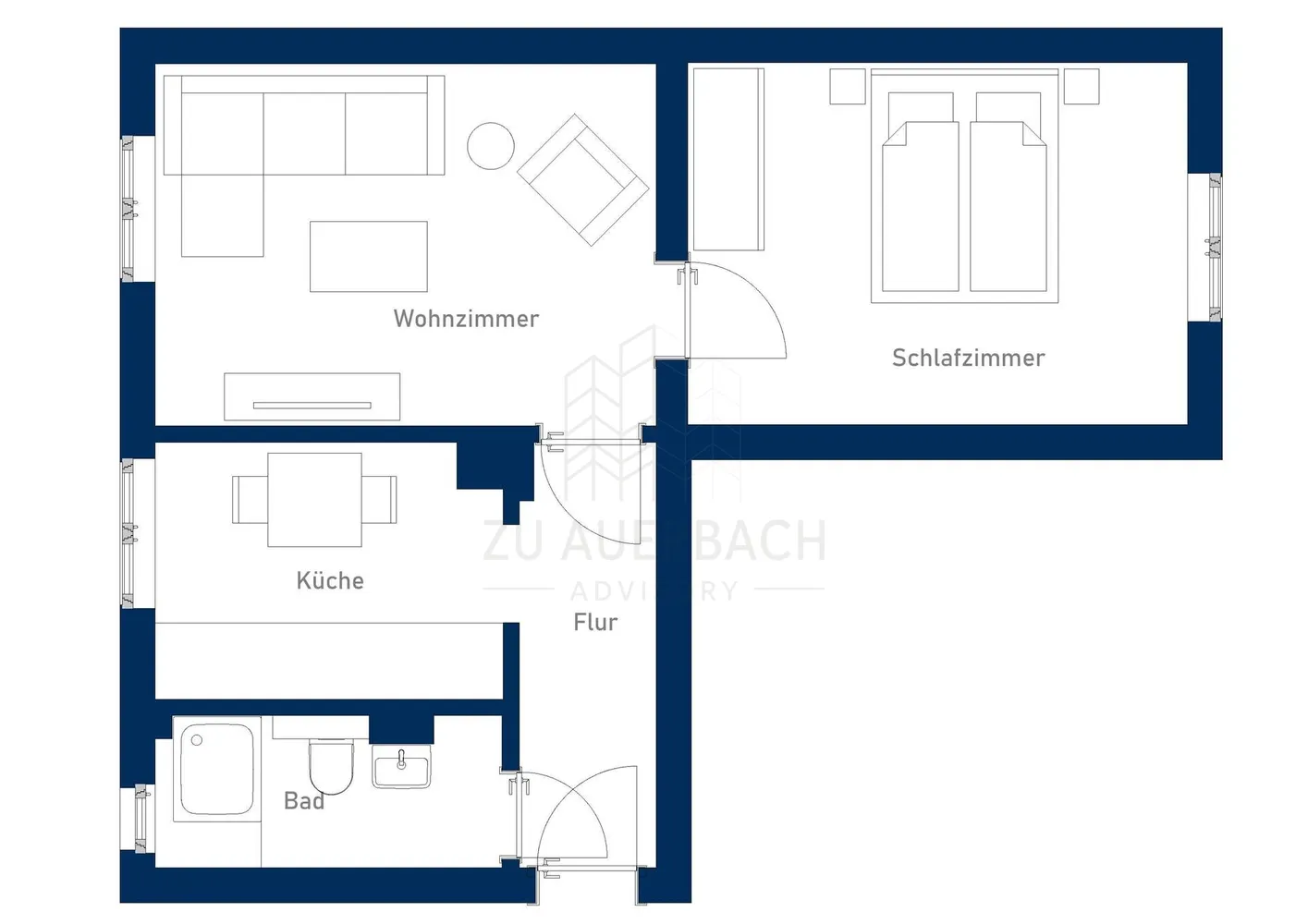 2 Zimmer Wohnung mit 41 m² in Dresden – Bild 9