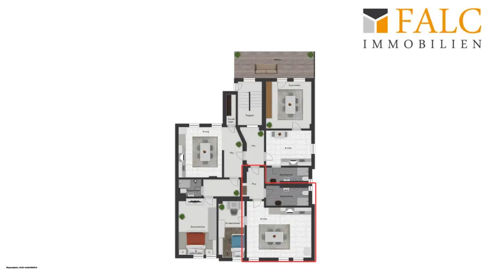 2 Zimmer Wohnung mit 51 m² in Marl – Bild 5