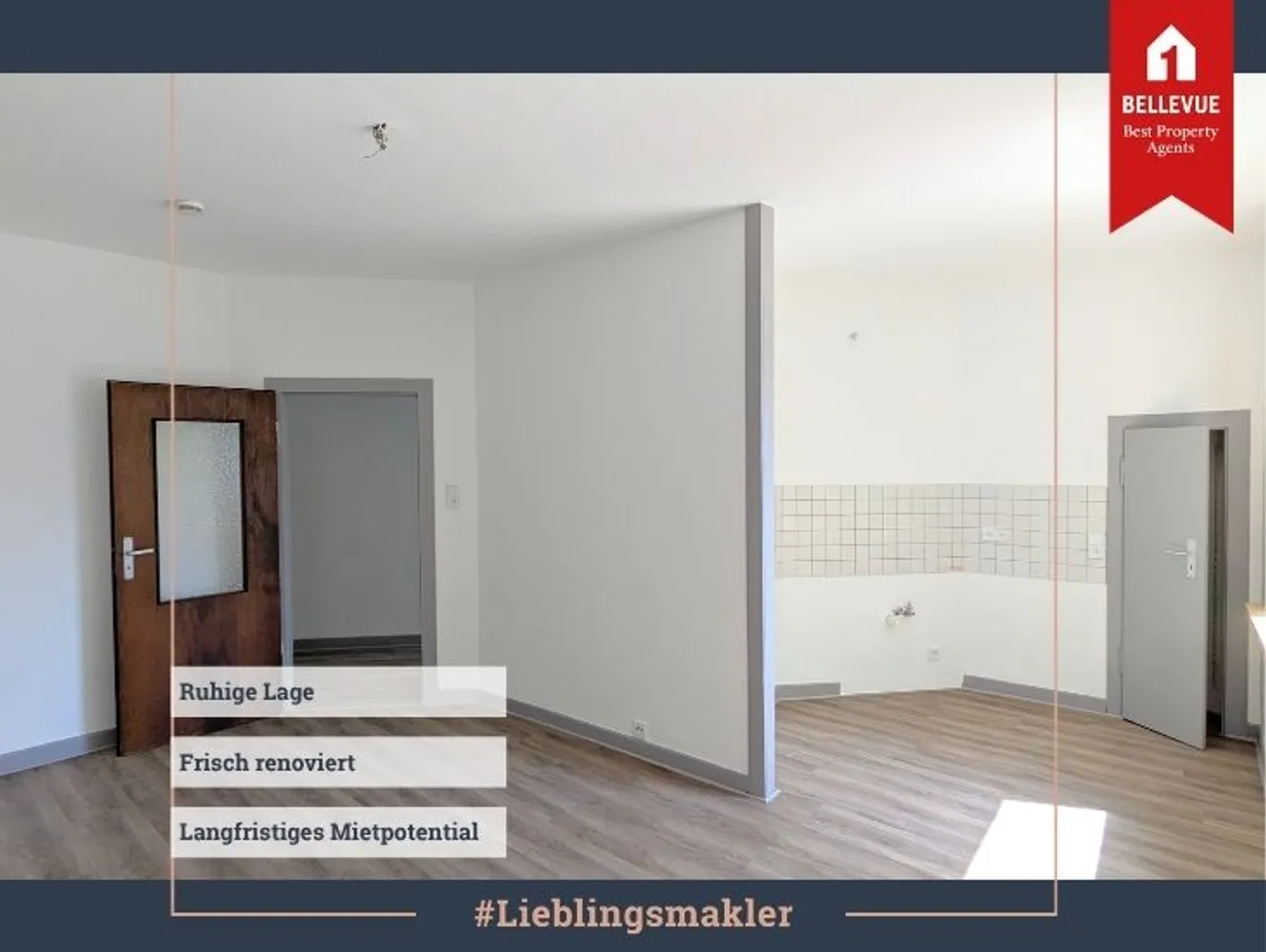 2 Zimmer Wohnung mit 48 m² in Aachen – Bild 1