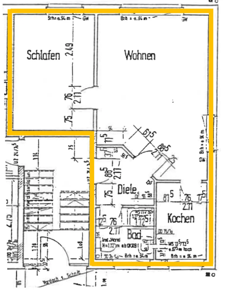 2 Zimmer Wohnung mit 48 m² in Menden (Sauerland) – Bild 1