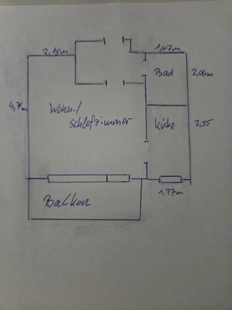 1 Zimmer Wohnung mit 37 m² in Berlin – Bild 2