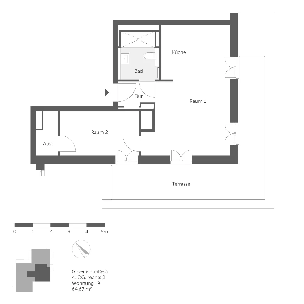 2 room apartment with 65 m² in Berlin – Photo 10