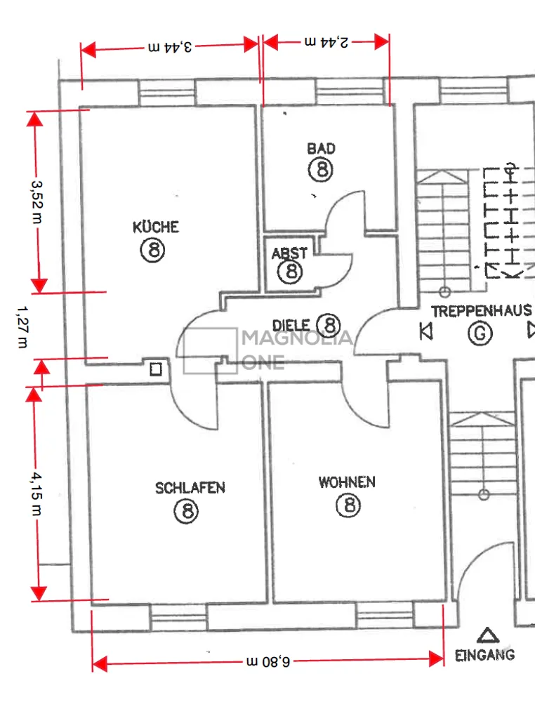 2 Zimmer Wohnung mit 55 m² in Essen – Bild 5