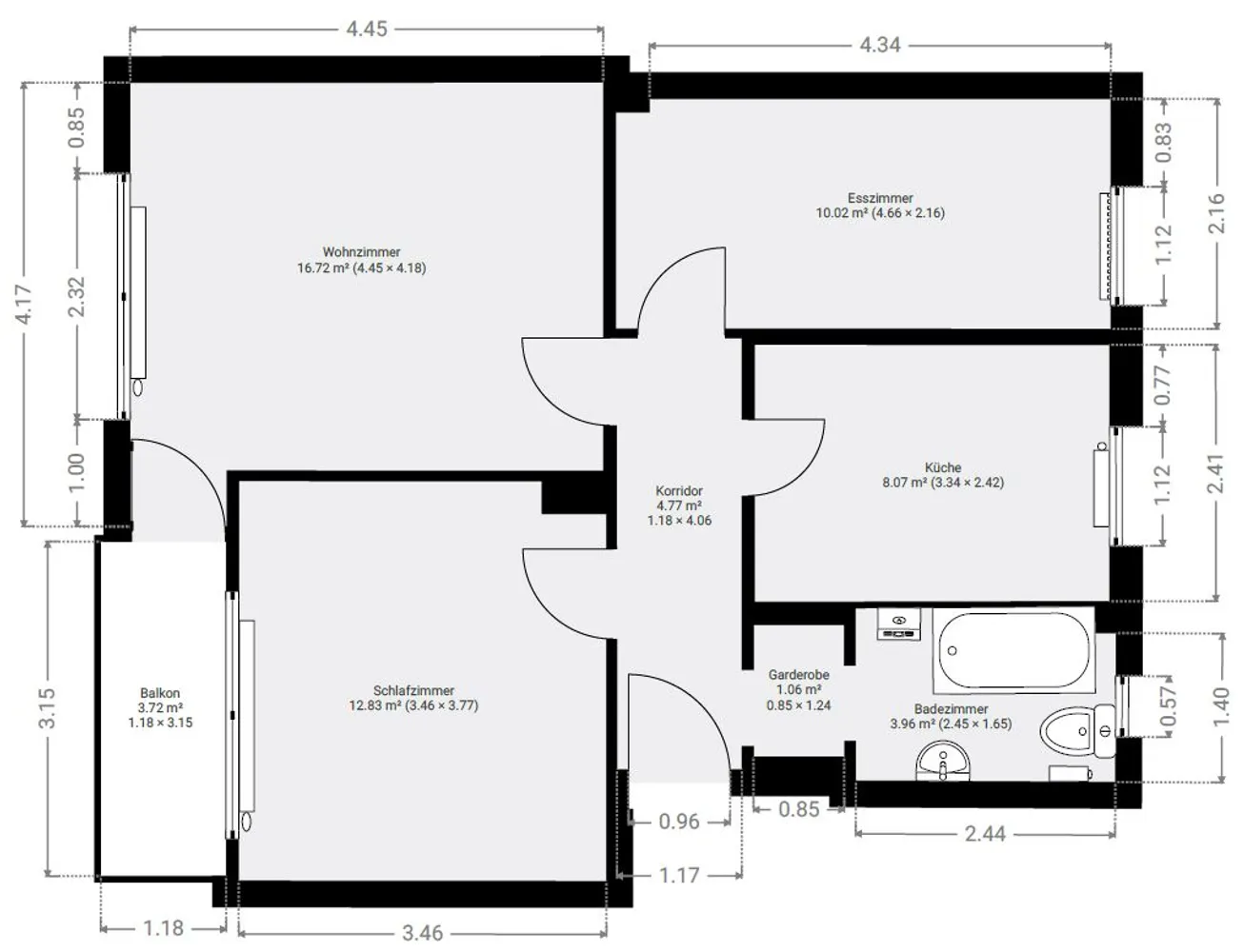 3 Zimmer Wohnung mit 58 m² in Schleswig – Bild 5