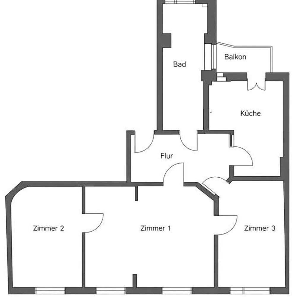 3 Zimmer Wohnung mit 126 m² in Leipzig – Bild 5