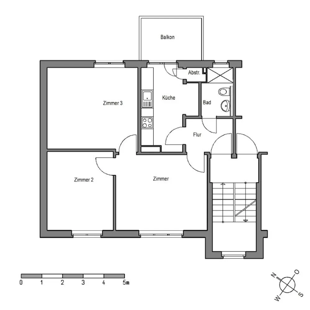 3 Zimmer Wohnung mit 64 m² in Bielefeld – Bild 6