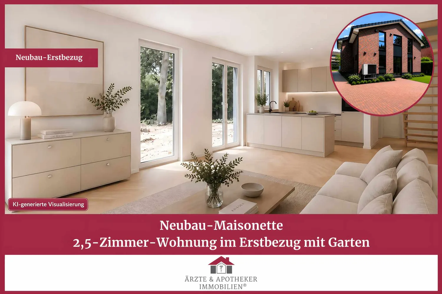 3 Zimmer Wohnung mit 74 m² in Hamburg – Bild 1
