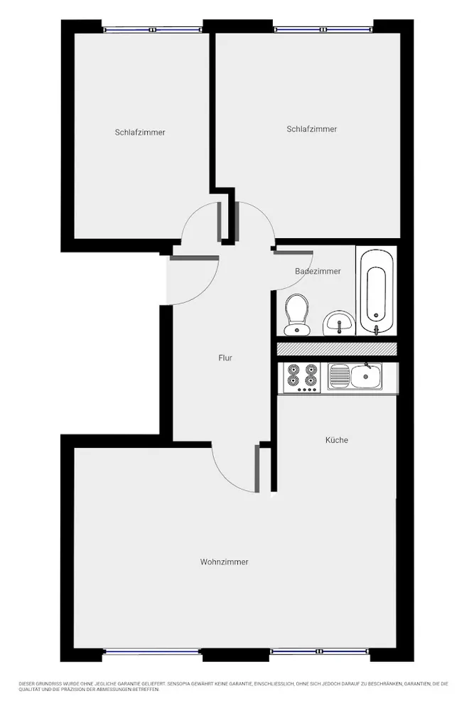 3 Zimmer Wohnung mit 55 m² in Halle (Saale) – Bild 12