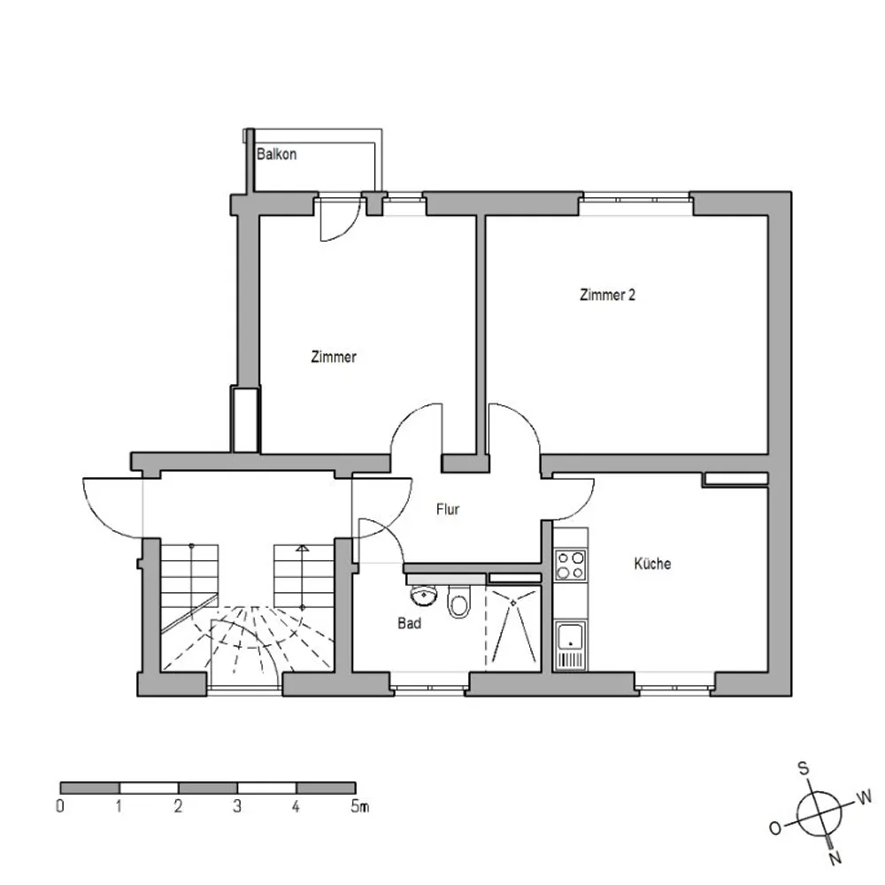 2 Zimmer Wohnung mit 56 m² in Bielefeld – Bild 5