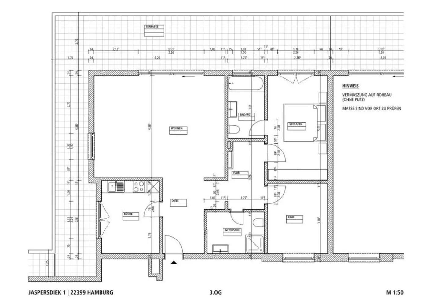 3 Zimmer Wohnung mit 113 m² in Hamburg – Bild 11