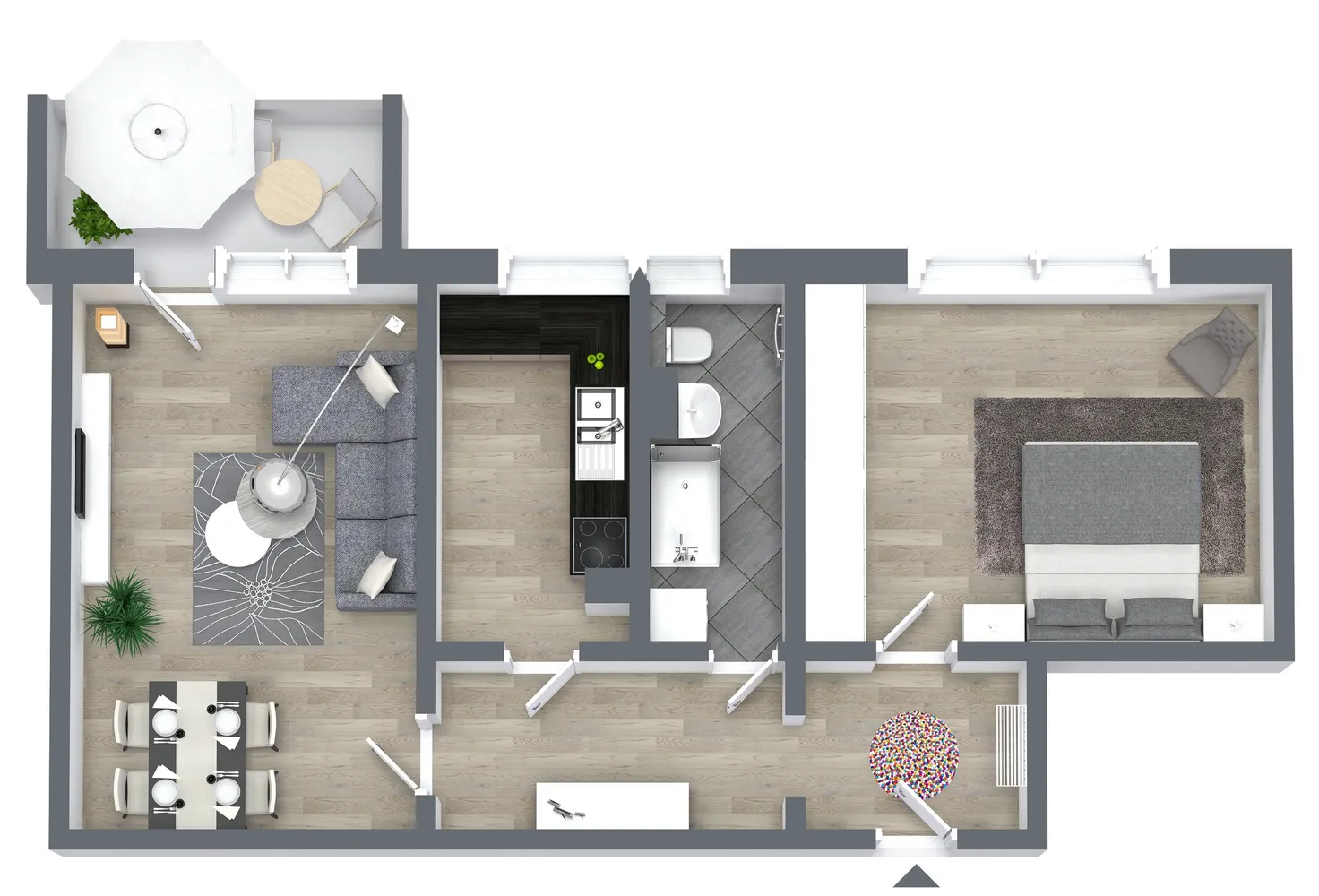 2 Zimmer Wohnung mit 56 m² in Chemnitz – Bild 6
