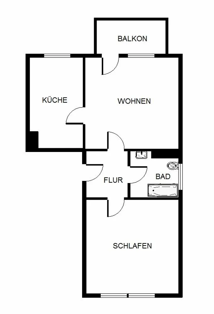 3 Zimmer Wohnung mit 50 m² in Essen – Bild 9