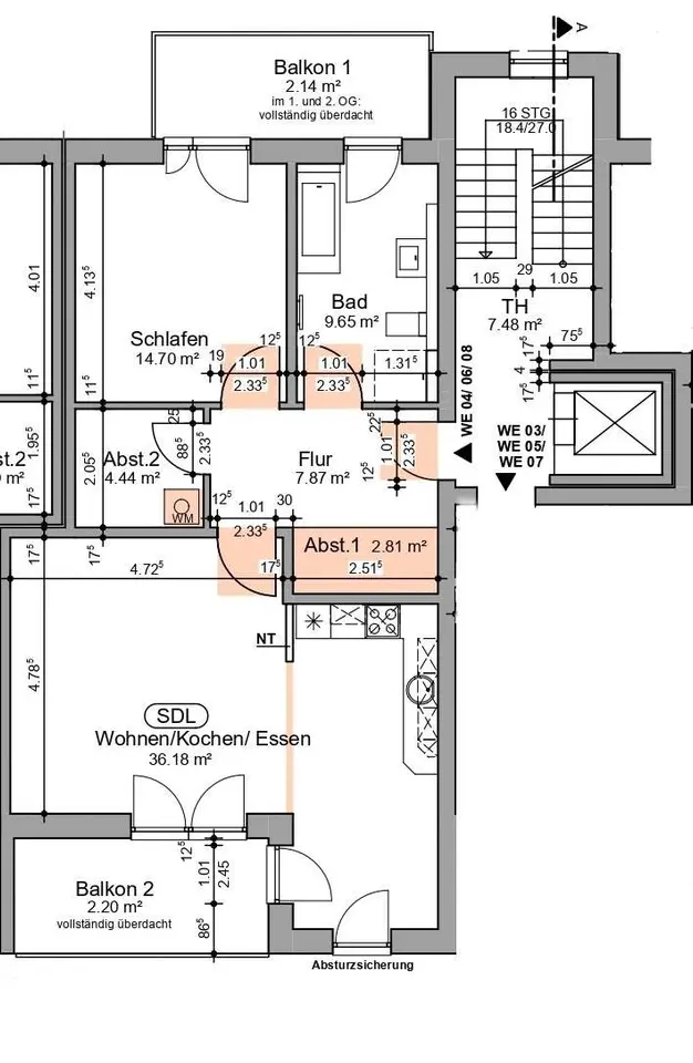 2 room apartment with 80 m² in Schwerin – Photo 5