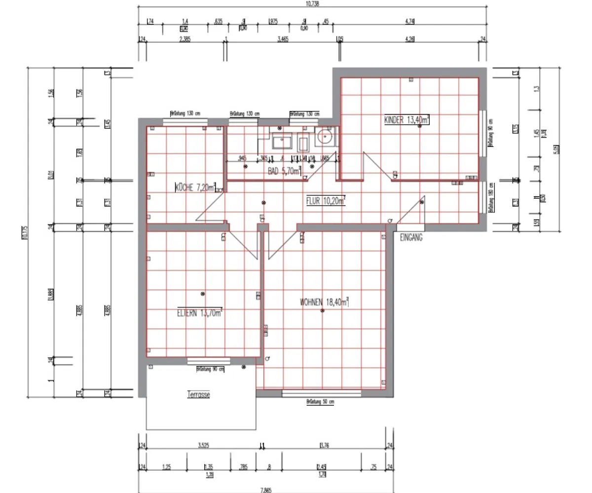 3 Zimmer Wohnung mit 70 m² in Frankfurt am Main – Bild 11