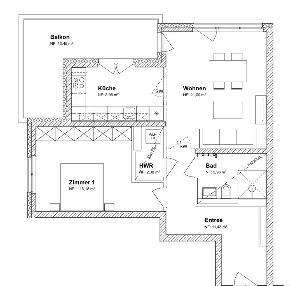 2 Zimmer Wohnung mit 73 m² in Berlin – Bild 4
