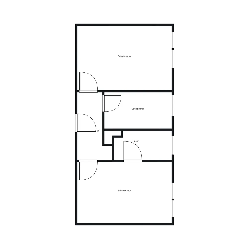 2 room apartment with 42 m² in Frankfurt am Main – Photo 9