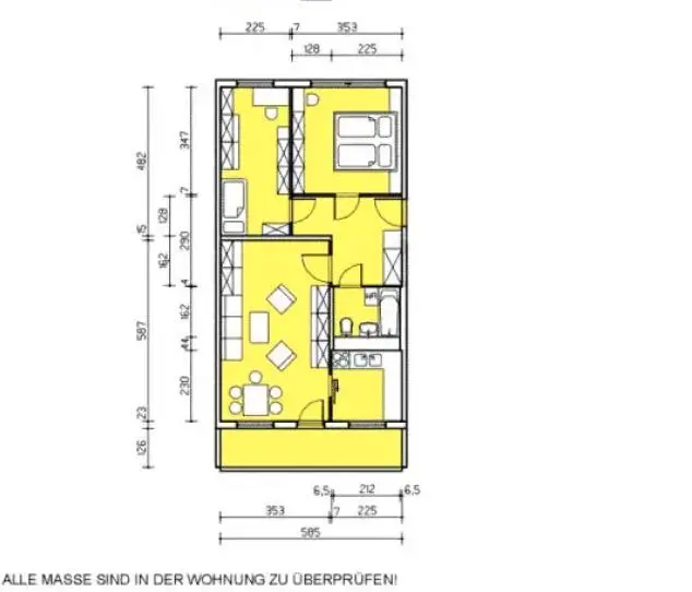 3 Zimmer Wohnung mit 63 m² in Dresden – Bild 5
