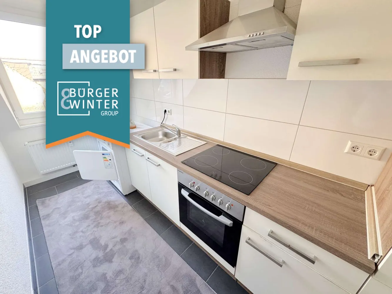 2 room apartment with 48 m² in Mannheim – Photo 3