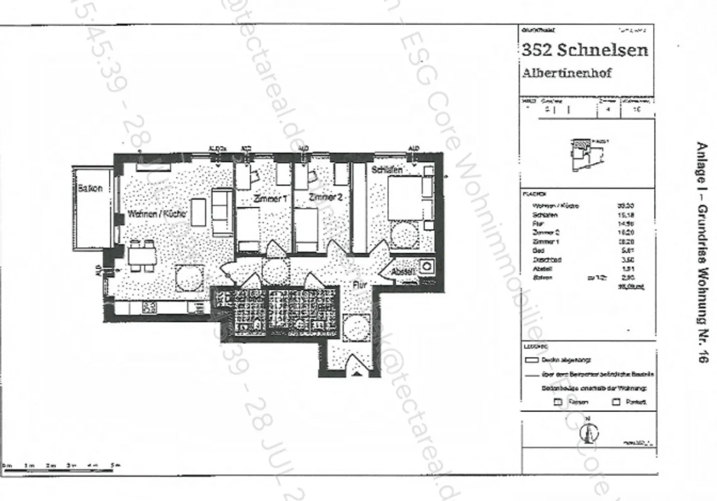 4 Zimmer Wohnung mit 98 m² in Hamburg – Bild 11