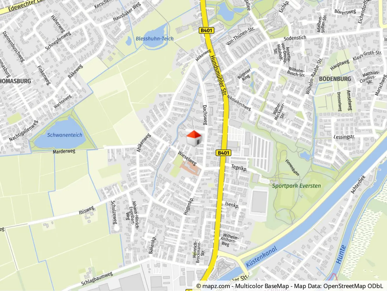2 Zimmer Wohnung mit 44 m² in Oldenburg – Bild 9