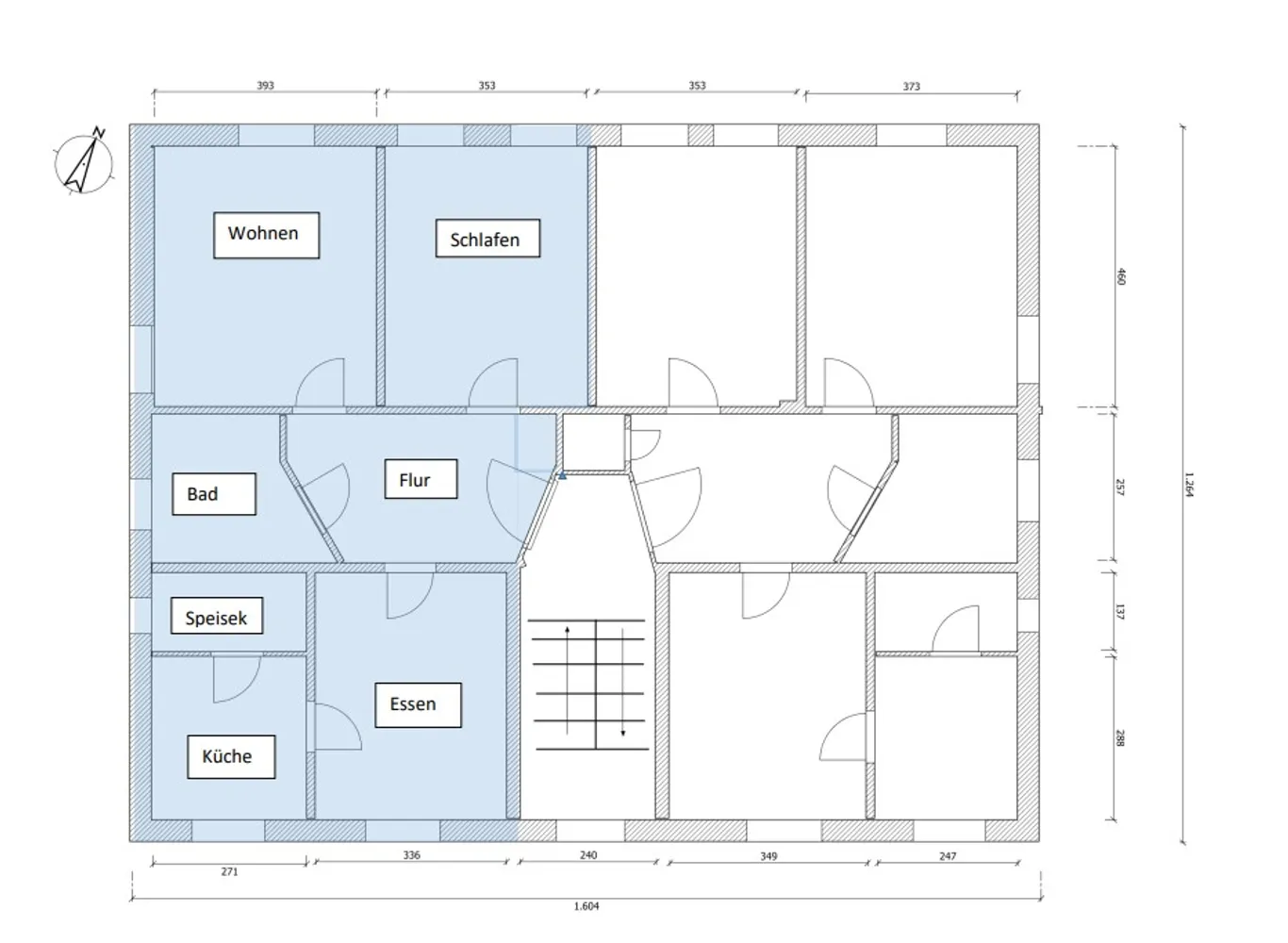 3 room apartment with 78 m² in Brunswick – Photo 6