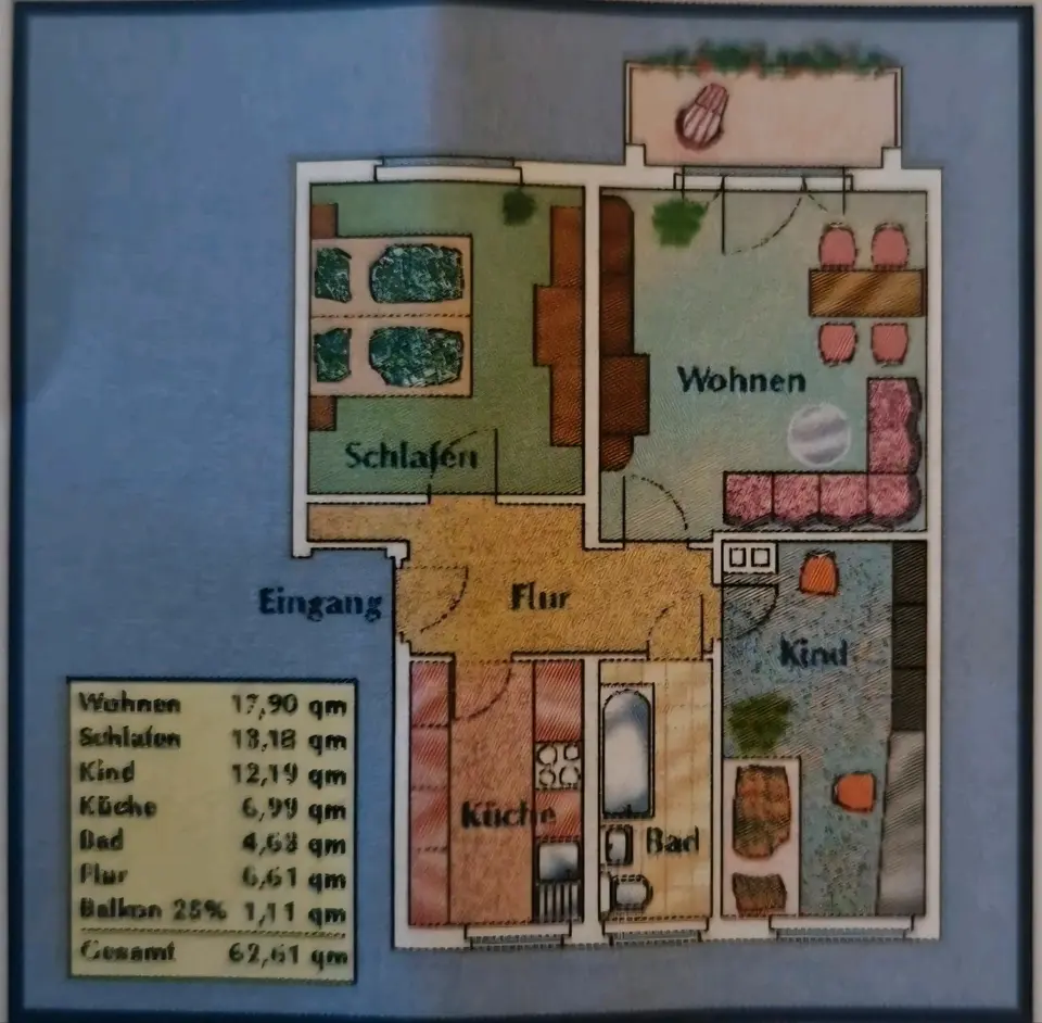 3 Zimmer Wohnung mit 62 m² in Dresden – Bild 5