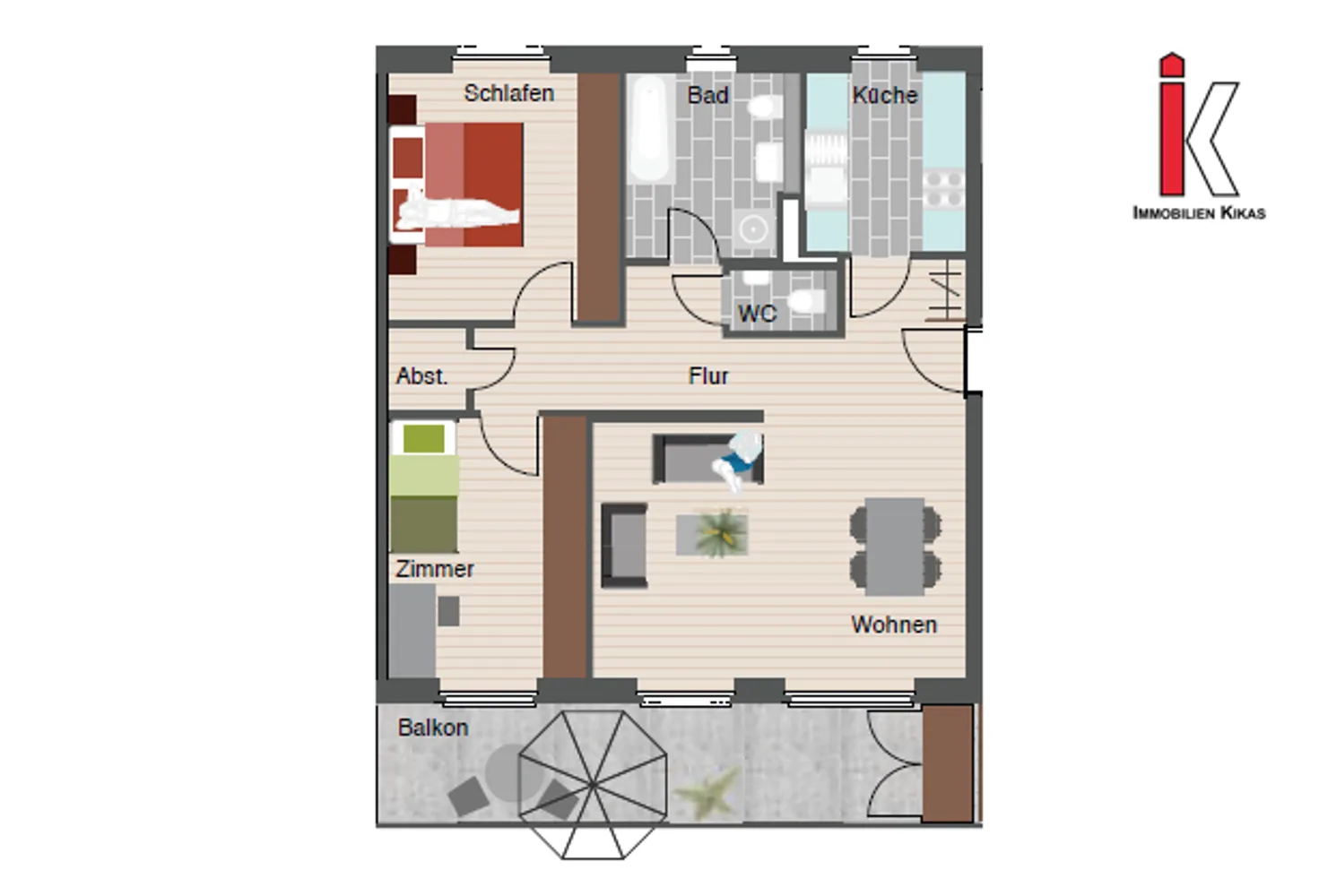 3 Zimmer Wohnung mit 88 m² in Böblingen – Bild 8