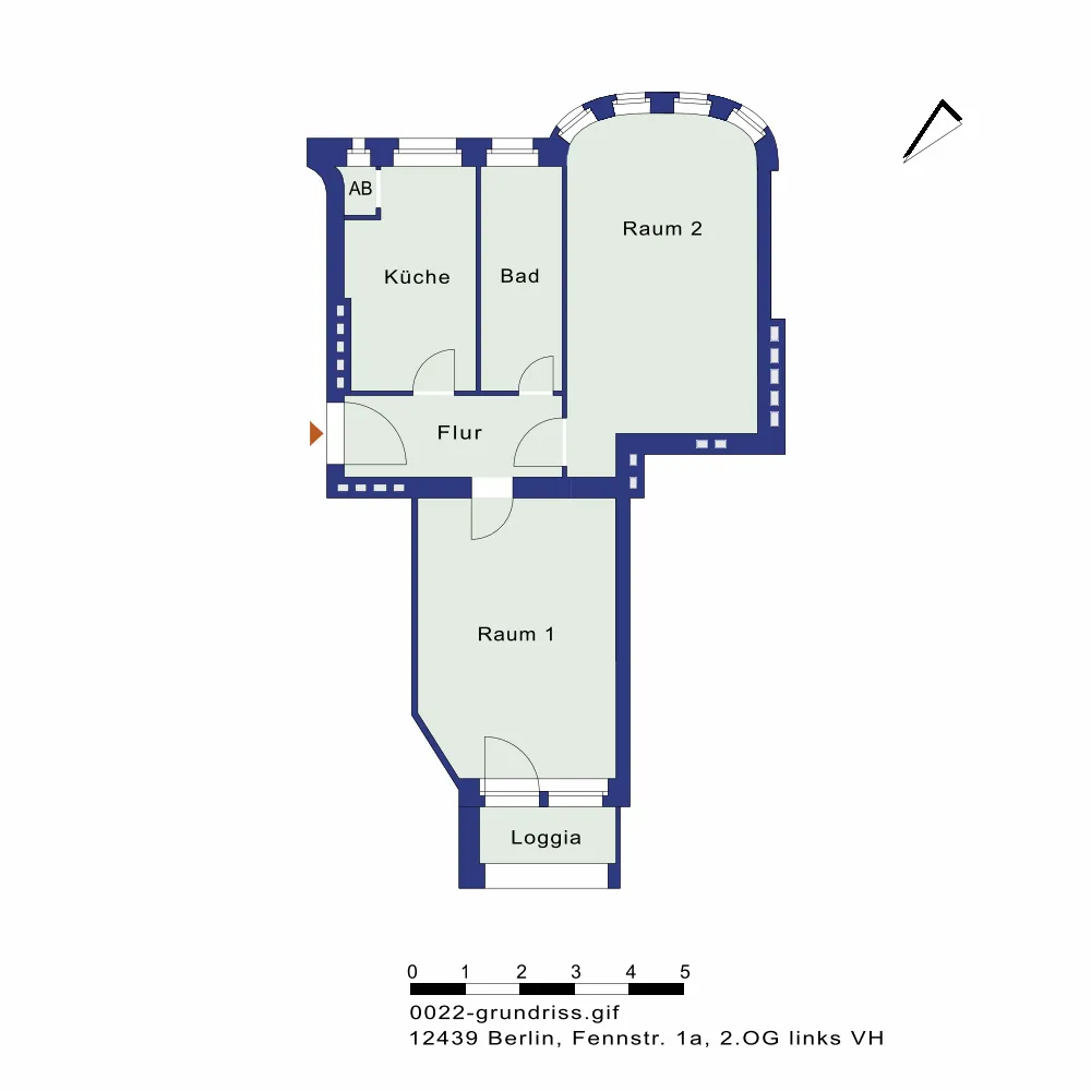2 Zimmer Wohnung mit 65 m² in Berlin – Bild 9