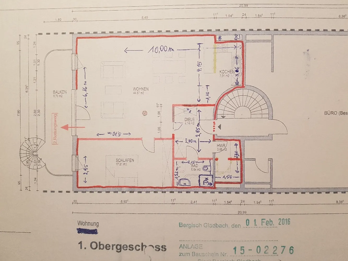 2 Zimmer Wohnung mit 80 m² in Bergisch Gladbach – Bild 6