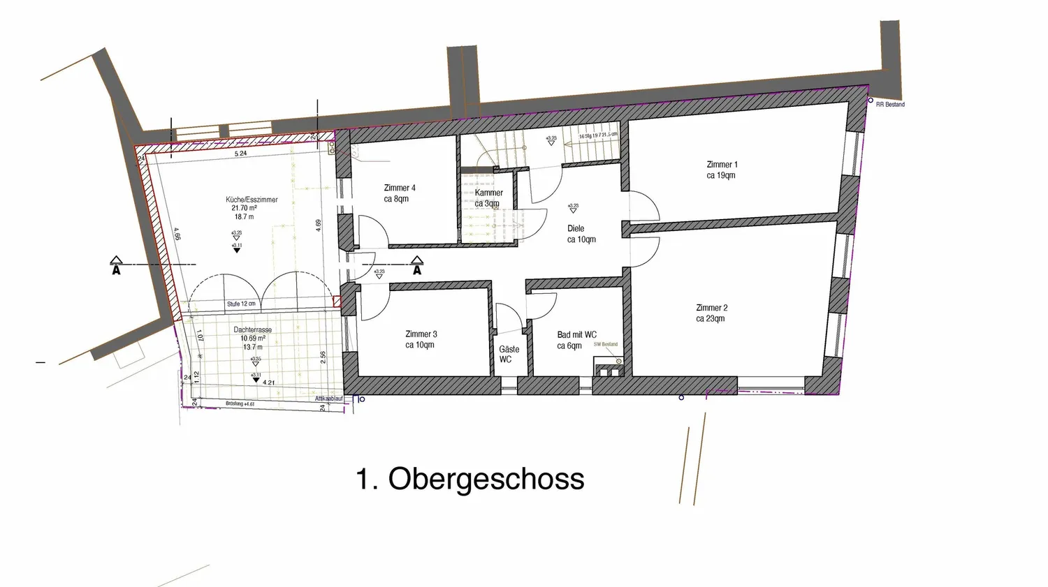 WG-Zimmer mit 76 m² in Augsburg – Bild 9