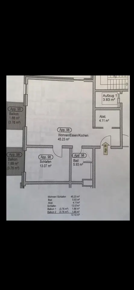 2 Zimmer Wohnung mit 72 m² in Trier – Bild 5