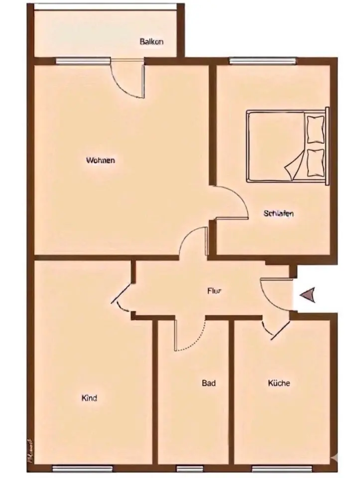 3 room apartment with 62 m² in Cottbus – Photo 7