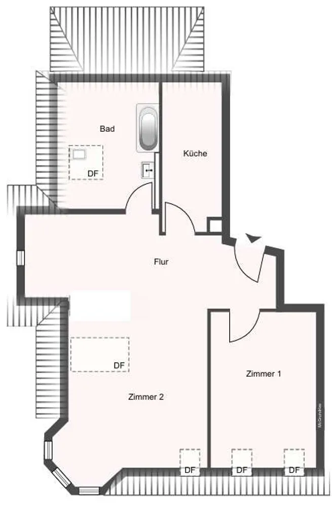 2 Zimmer Wohnung mit 62 m² in Leipzig – Bild 3
