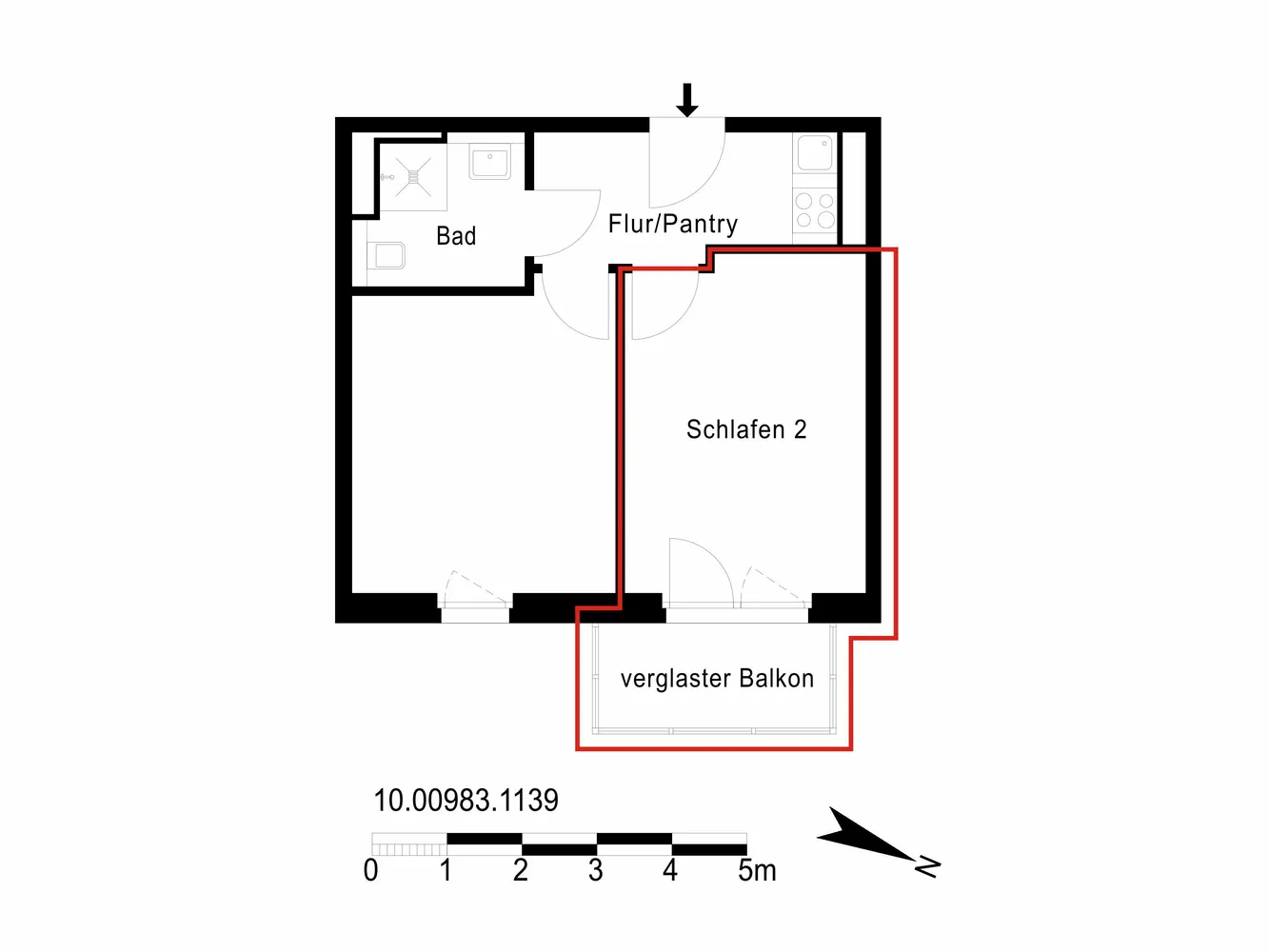1 Zimmer Wohnung mit 21 m² in Berlin – Bild 11