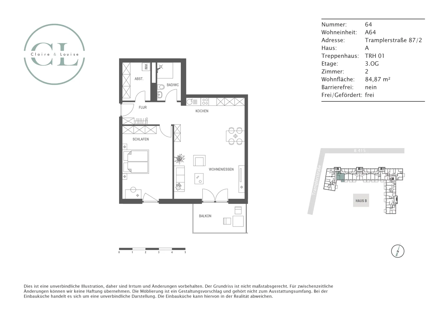 2 Zimmer Wohnung mit 85 m² in Lahr/Schwarzwald – Bild 6